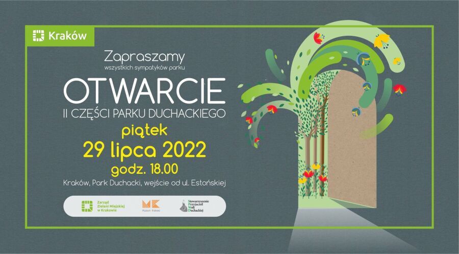 Otwarcie drugiej części parku Duchackiego 