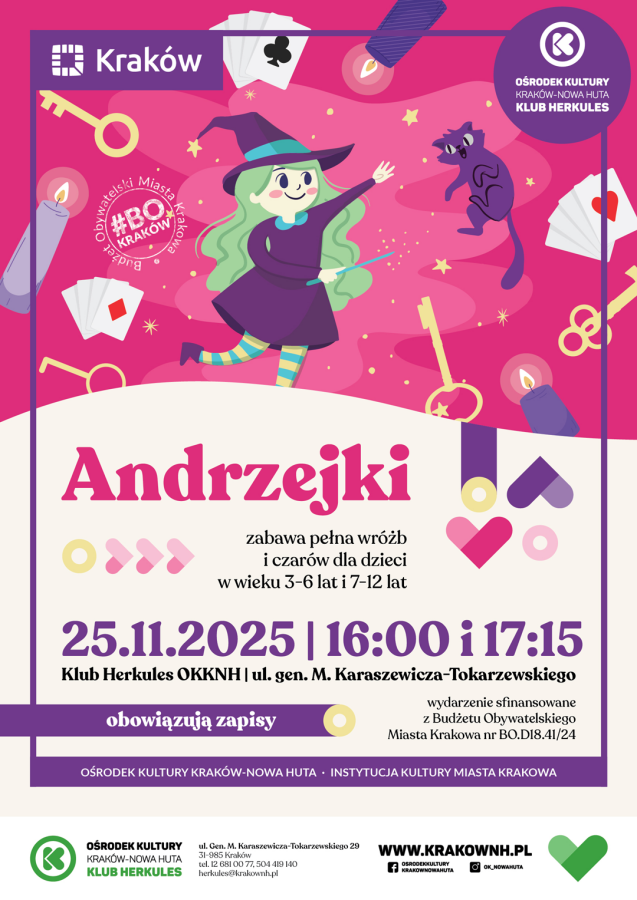 

Andrzejki w Klubie Herkules